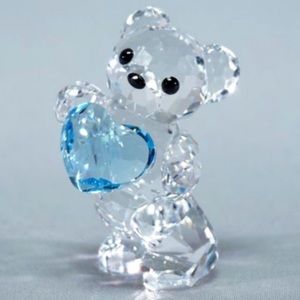 Swarovski Kris Bear March Birthstone Aquamarine